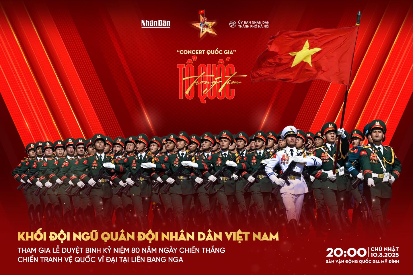 "Concert Quốc gia" Tổ Quốc Trong Tim